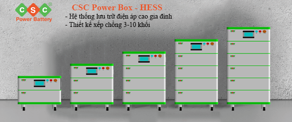 Hệ thống pin lưu trữ điện áp cao HESS- CSC PowerBox